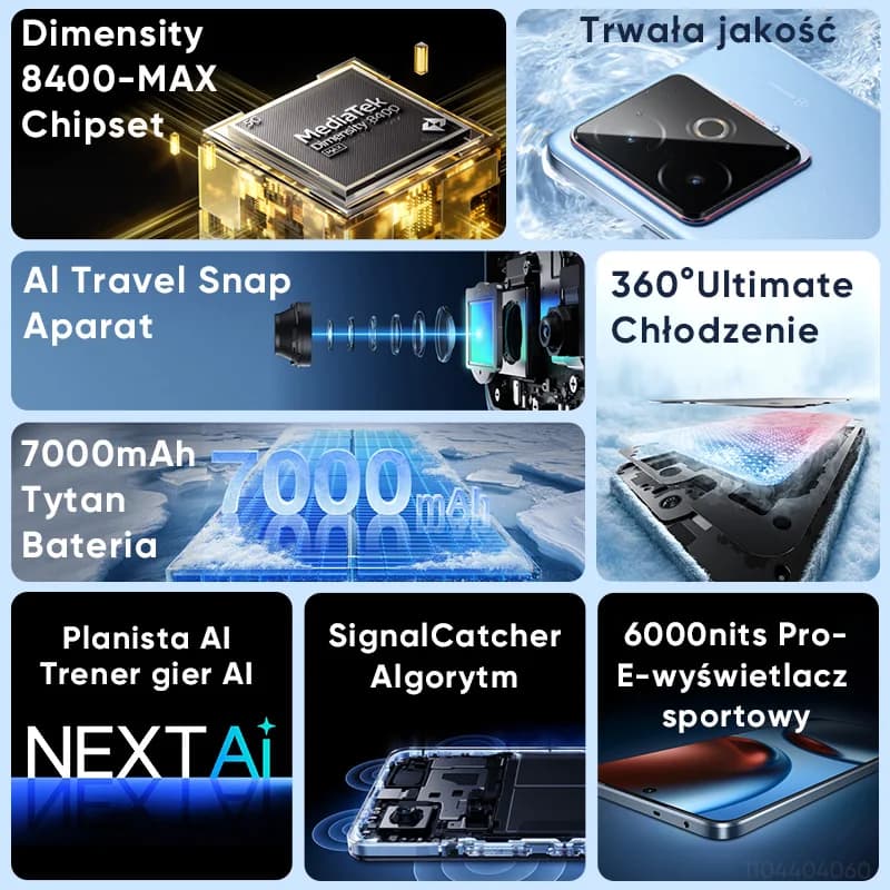 Realme GT 7T 5G 2025 smartfon 120W ładowanie - 4