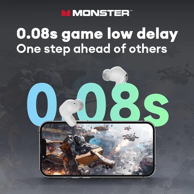 Słuchawki bezprzewodowe Monster MQT52 Bluetooth 5.4 - 5