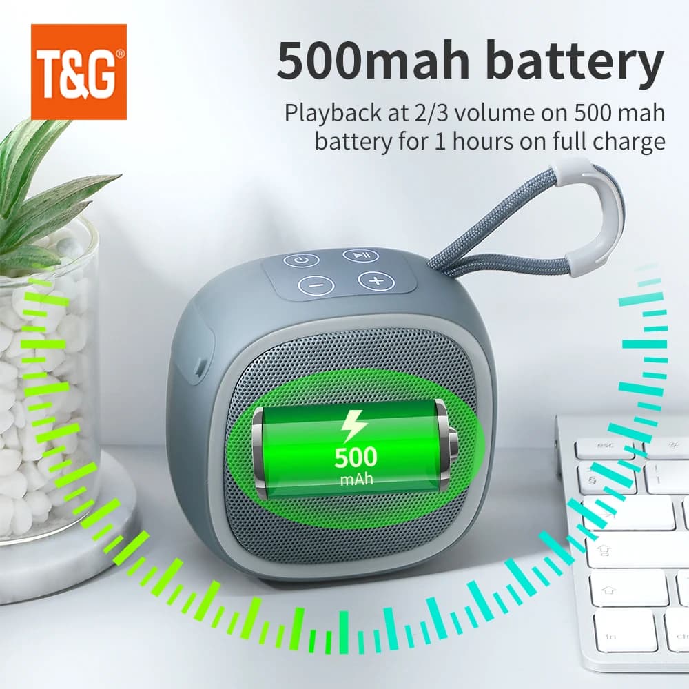 Głośnik Bluetooth mini przenośny BT 5.3 - 5