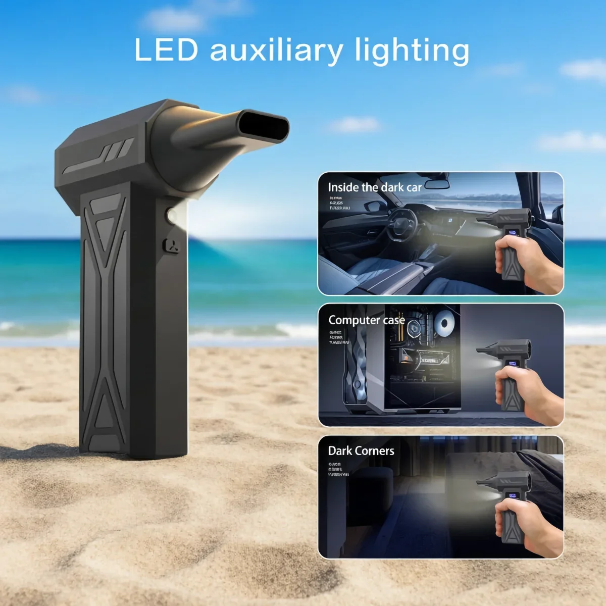 Bezprzewodowa dmuchawa powietrza 110000 obr./min - 5