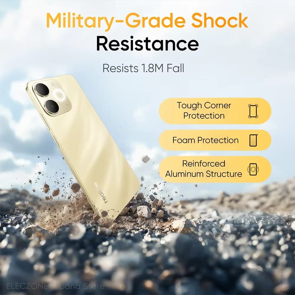 Smartfon Realme Note 70T 6,75" 90Hz 6000mAh - 5