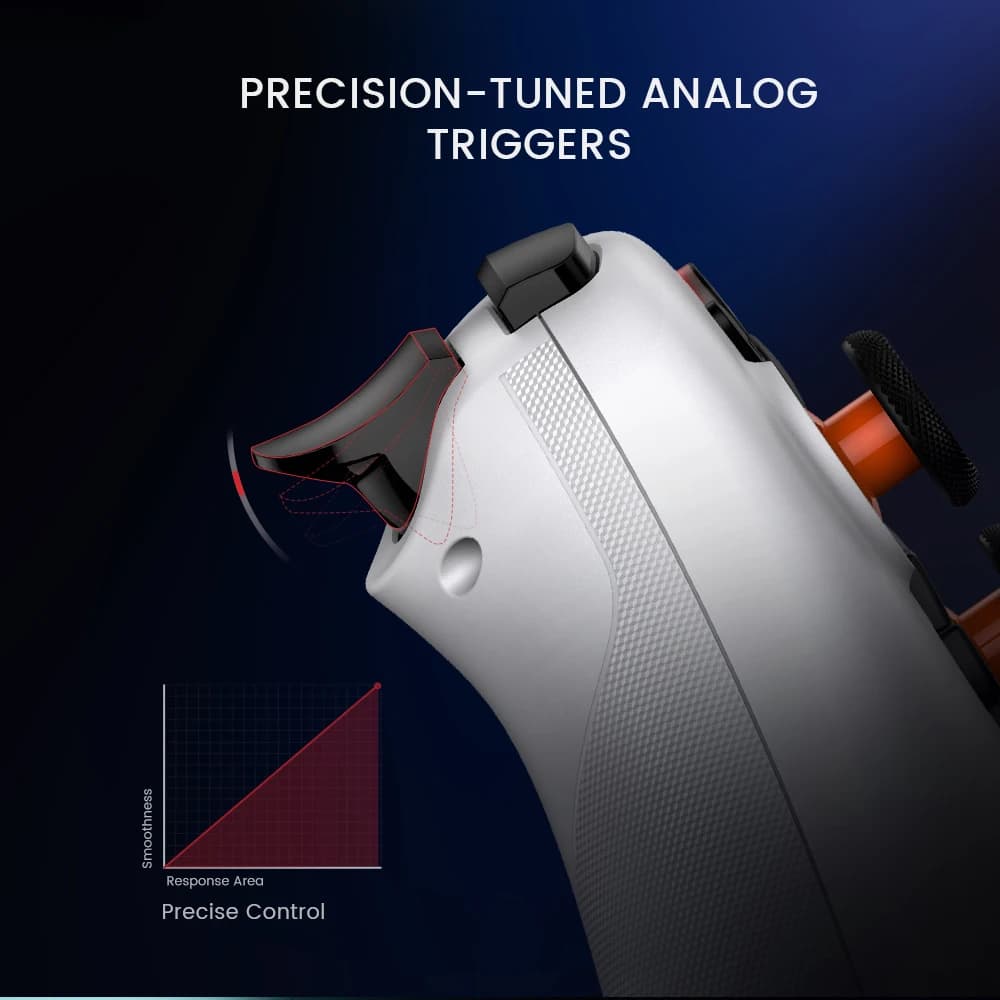 Bezprzewodowy kontroler GameSir Nova Lite z Bluetoothem, kluczem sprzętowym, przewodowy do gier Switch, Android, IOS, PC i Steam - 6