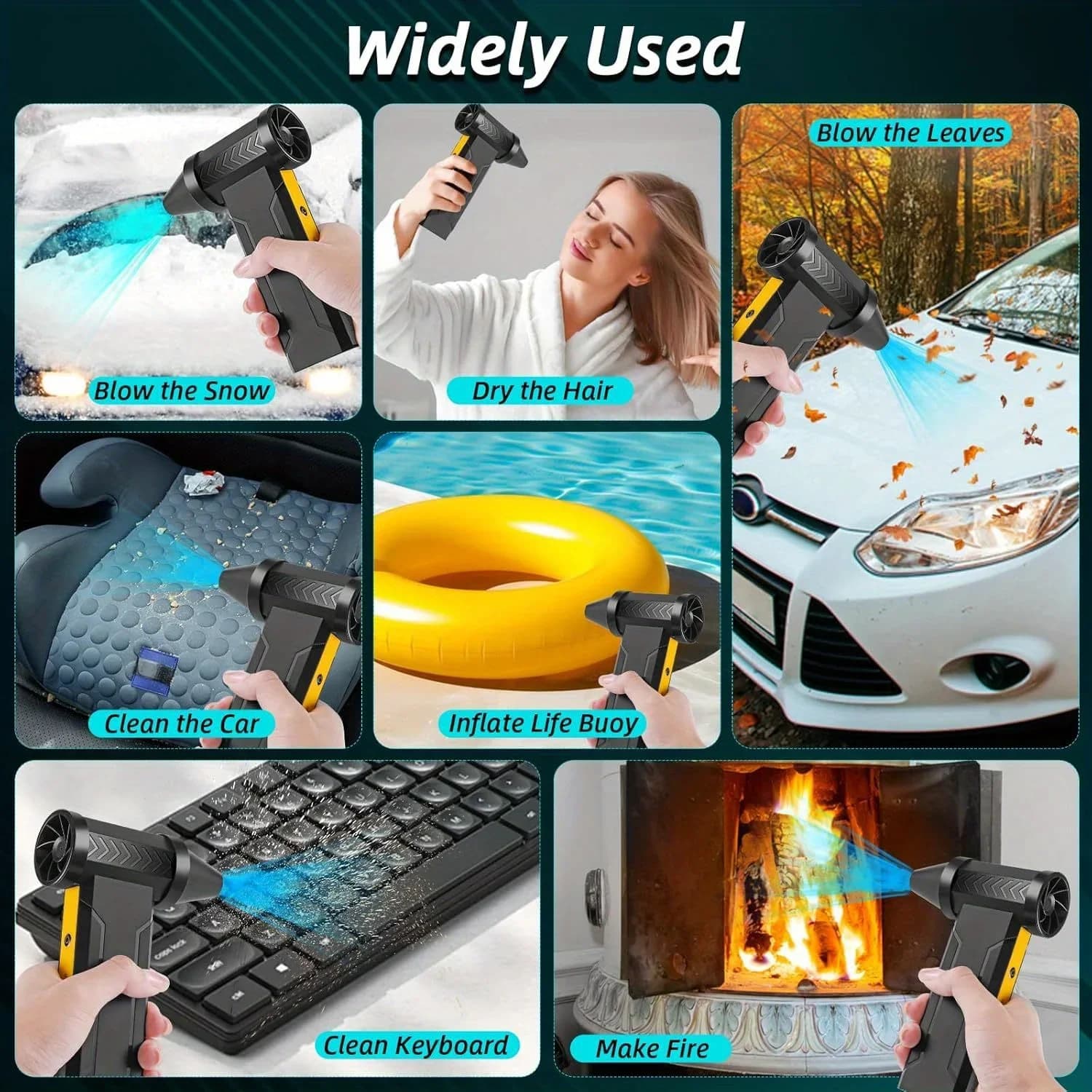 Wentylator elektryczny turbina USB 800k obr/min - 6