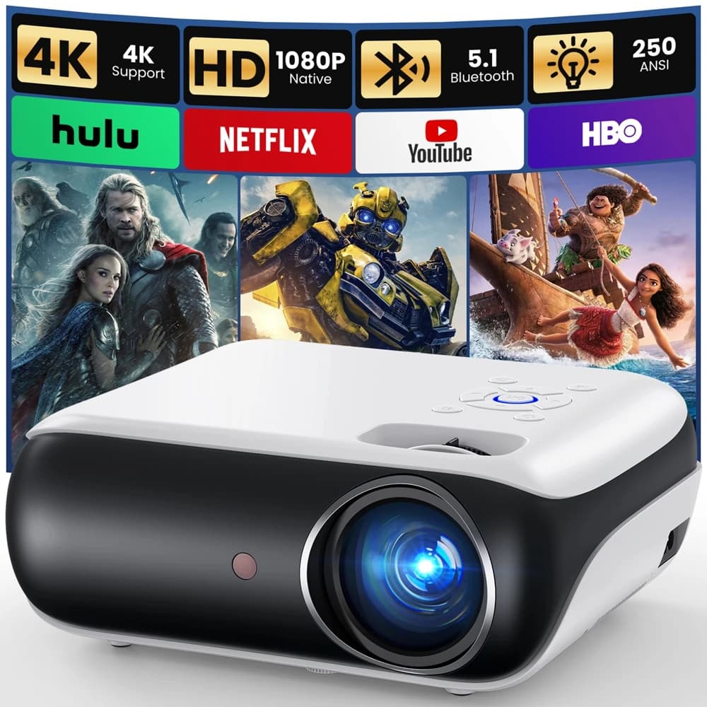 Projektor przenośny HAPPRUN Native 1080P