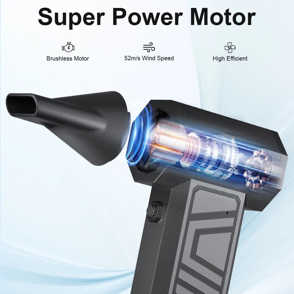 Przenośny odkurzacz turbo 130000 RPM Type-C - 5