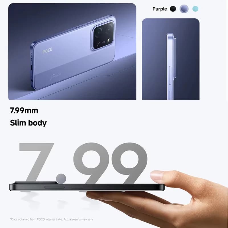 POCO C85 6GB/128GB Smartfon NFC 50MP 6000mAh - 4