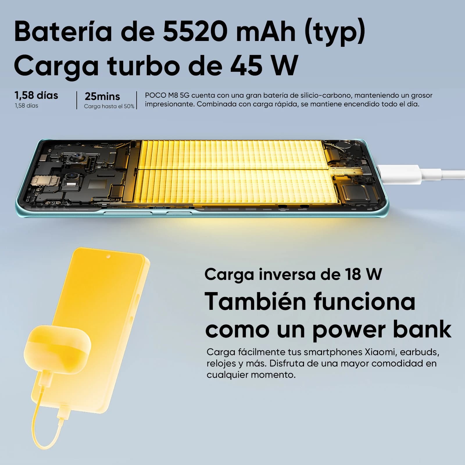 POCO M8 5G Snapdragon Gen 3 - 6