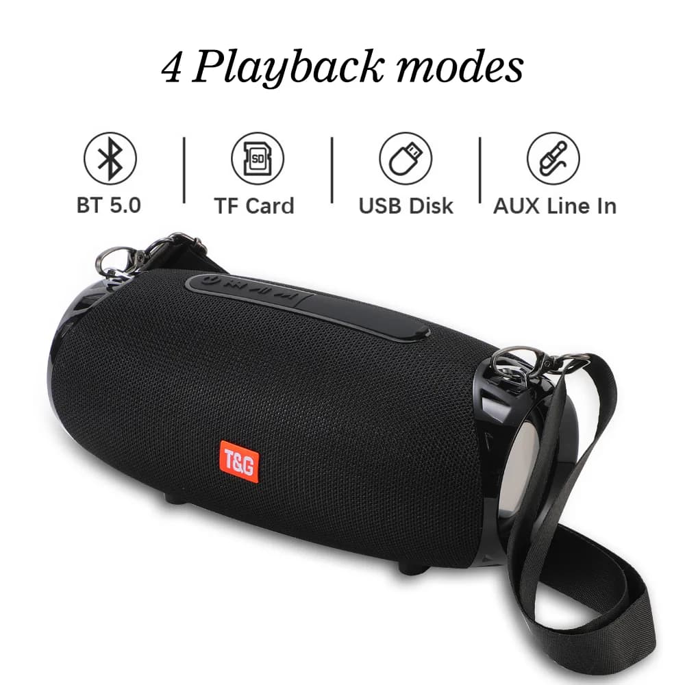 Głośnik Bluetooth z subwooferem 10W - 7