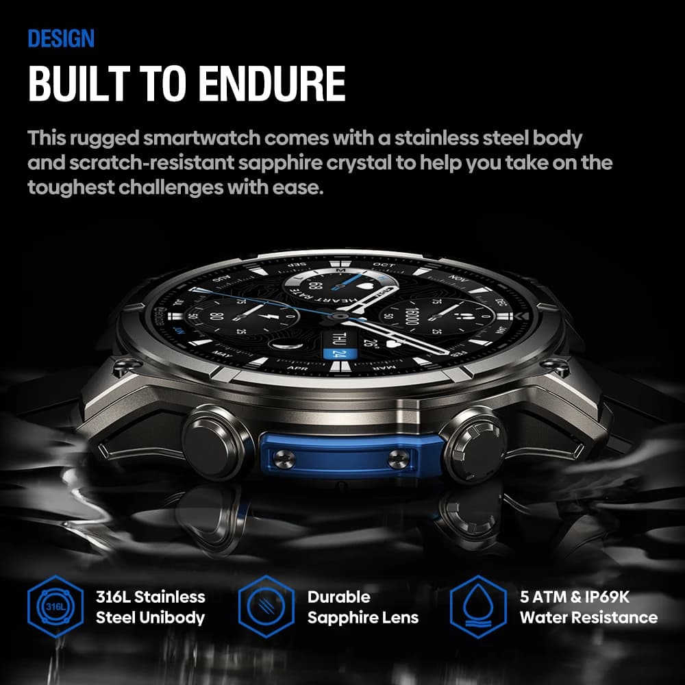Smartwatch Zeblaze VIBE 8 AMOLED 2025 - 6