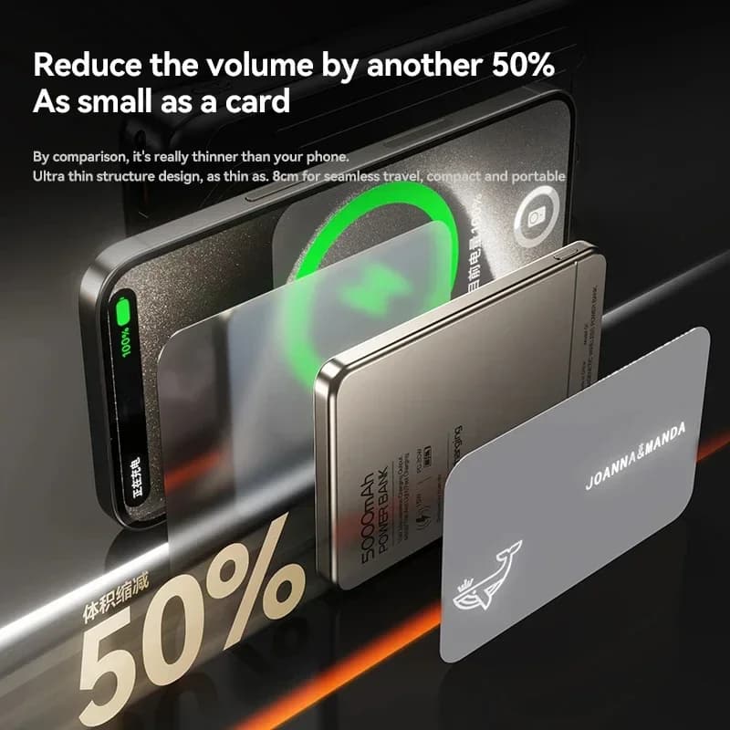Xiaomi Power Bank magnetyczny MagSafe 25000 mAh - 6