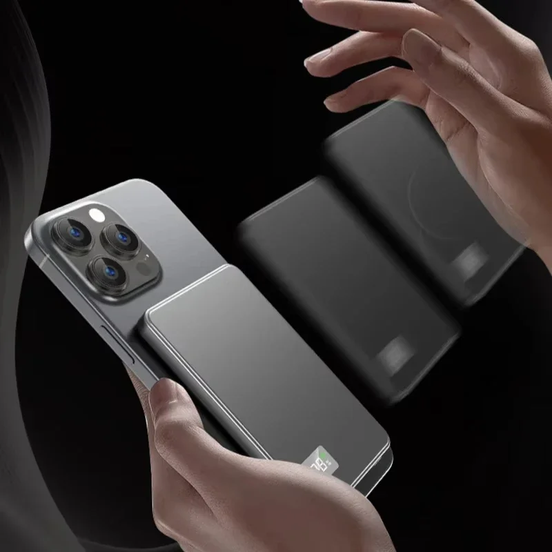 Magnetyczny power bank 50000 mAh z ładowaniem bezprzewodowym - 7