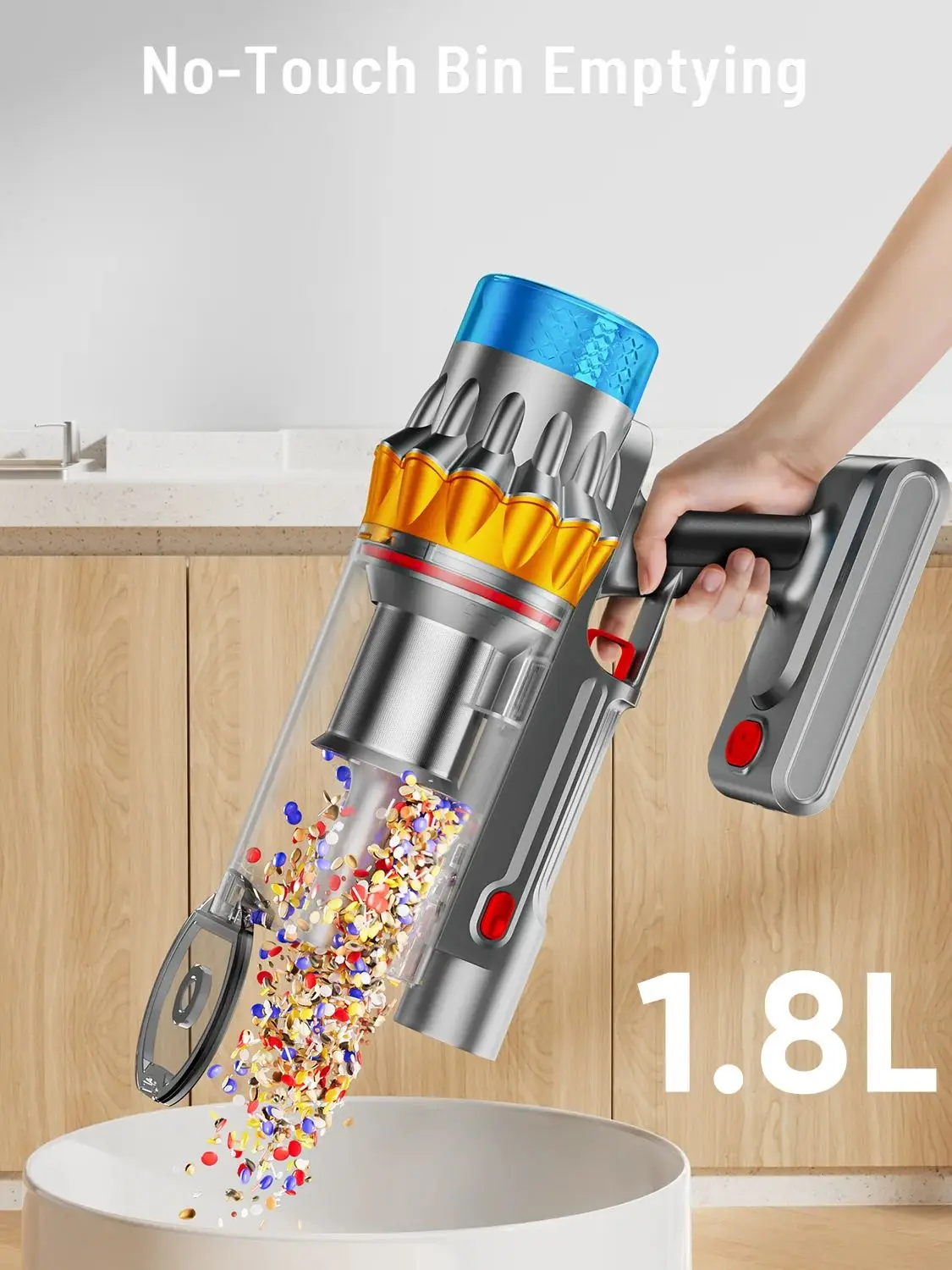 Odkurzacz bezprzewodowy VAKERR X15 Pro 650W - 7