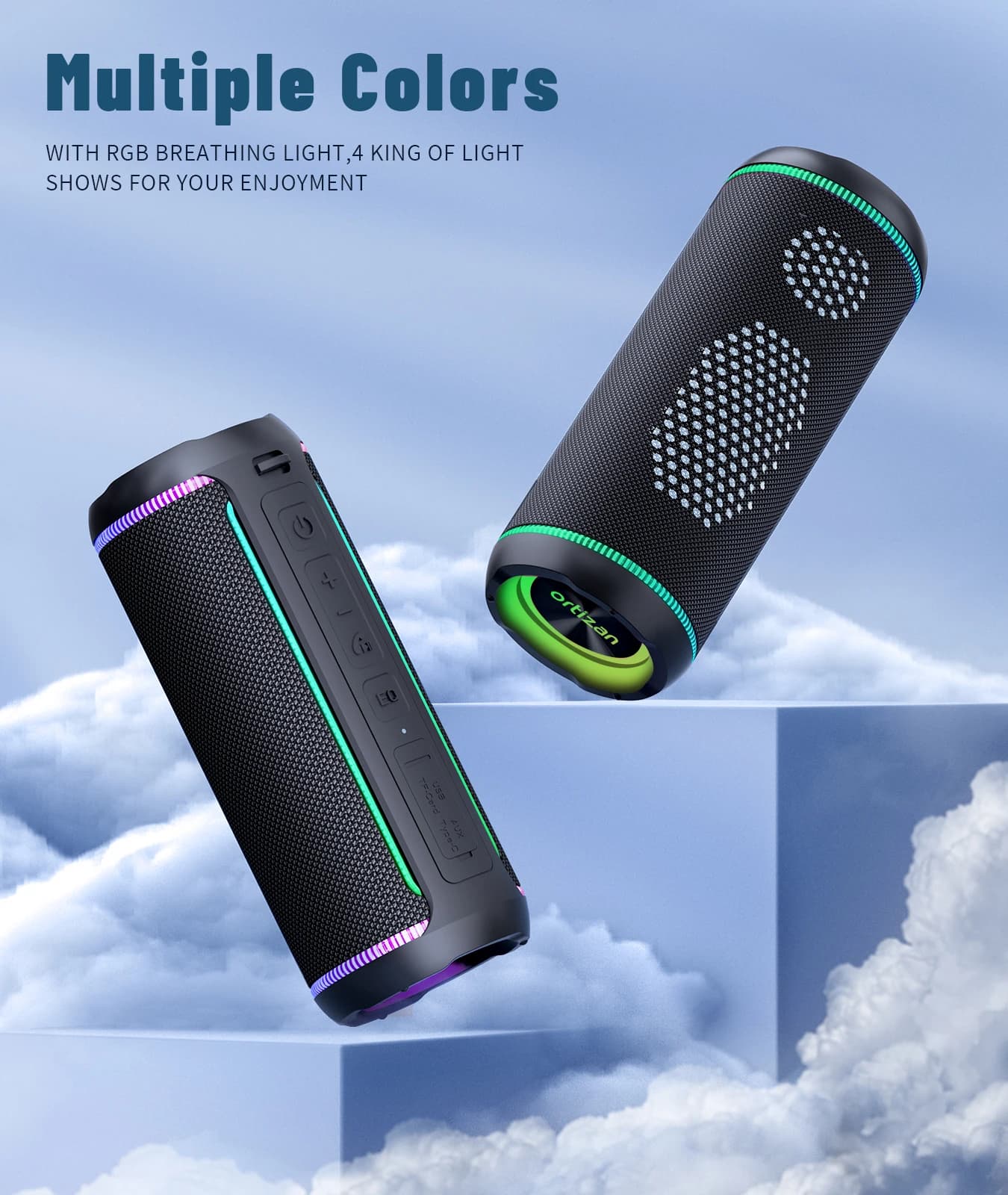 Głośnik Bluetooth Ortizan X30 40W IPX7 - 7