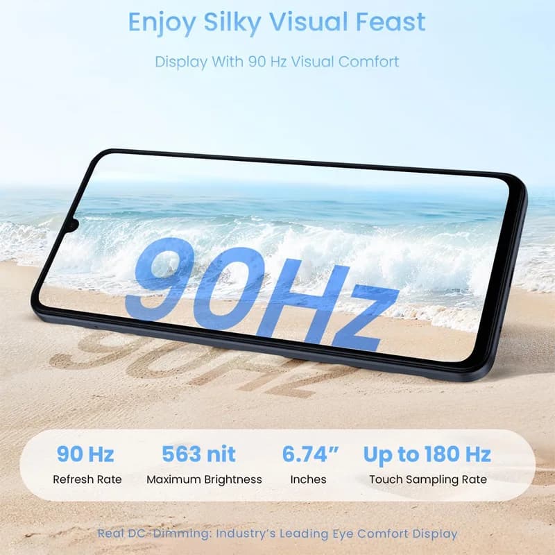 Realme Note 70T - smartfon 6,75" 90Hz 6000mAh - 3
