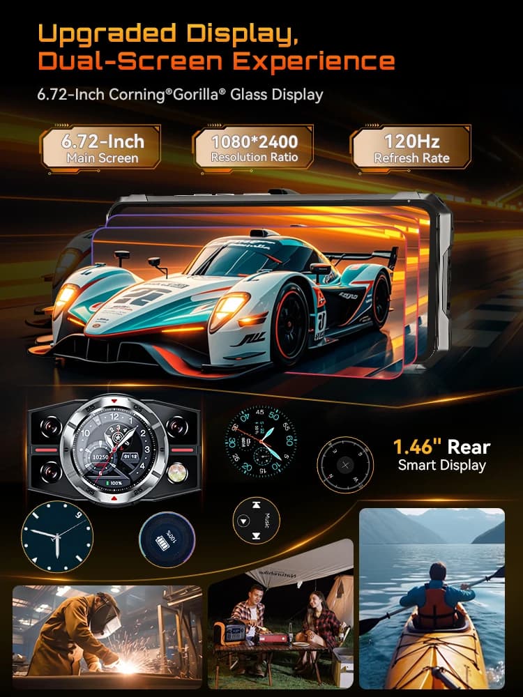 Cubot KingKong 11 5G Smartphone 256GB - 5