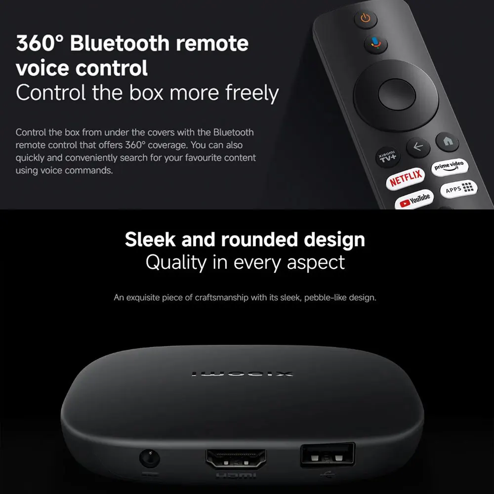 Xiaomi TV Box S 3. generacji 4K - 5