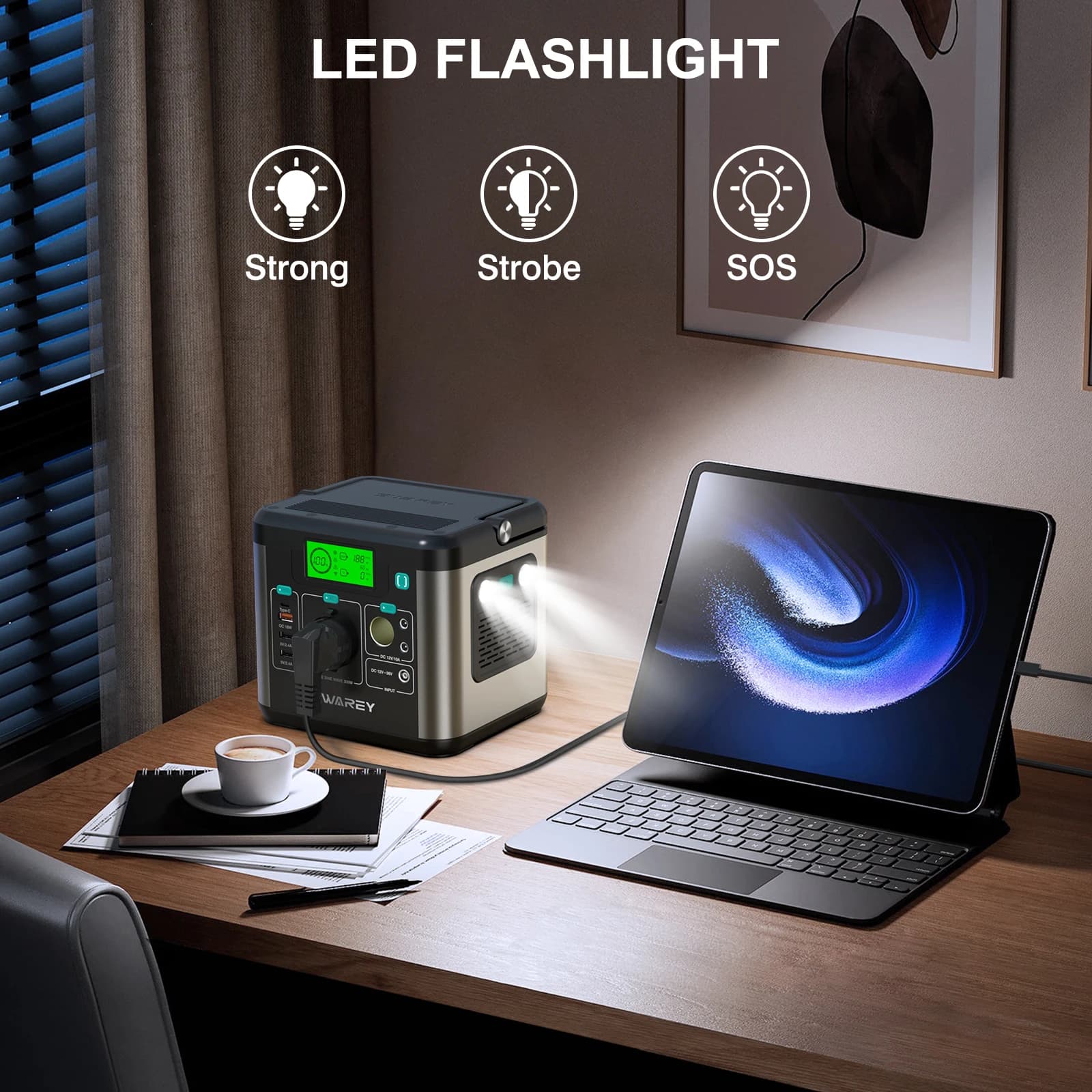 SWAREY S160 stacja zasilania 222Wh 300W - 7