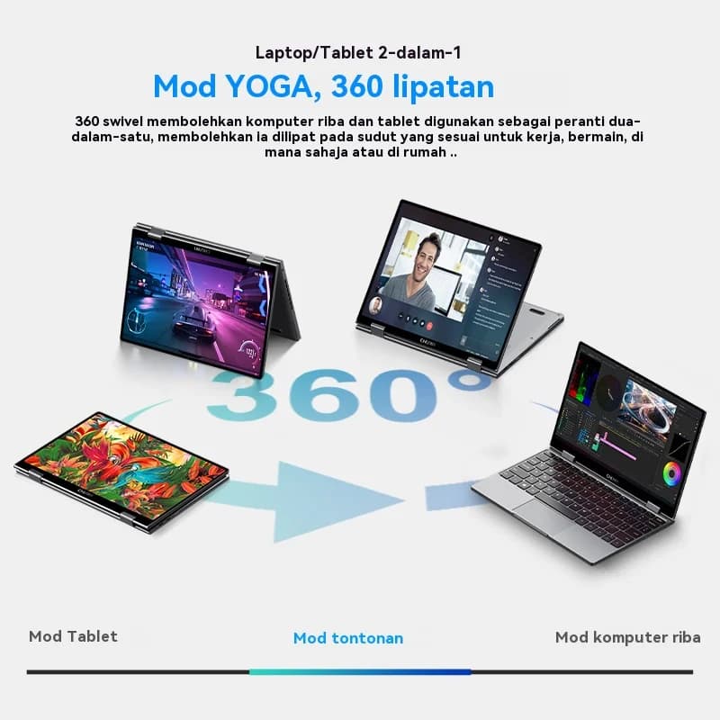 Laptop CHUWI MiniBook X 10,51" 16GB 512GB - 3