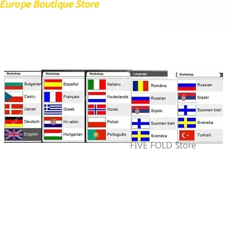 Nowy skaner OBD OBD2 do Delphis 2024 USB Bluetooth System Test Auto Car Truck Diagnostic Tool - 4