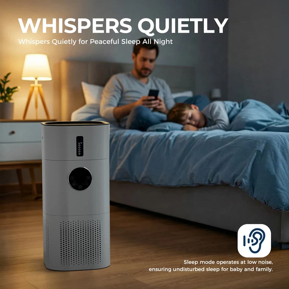 Oczyszczacz powietrza z nawilżaczem 2w1 - 6