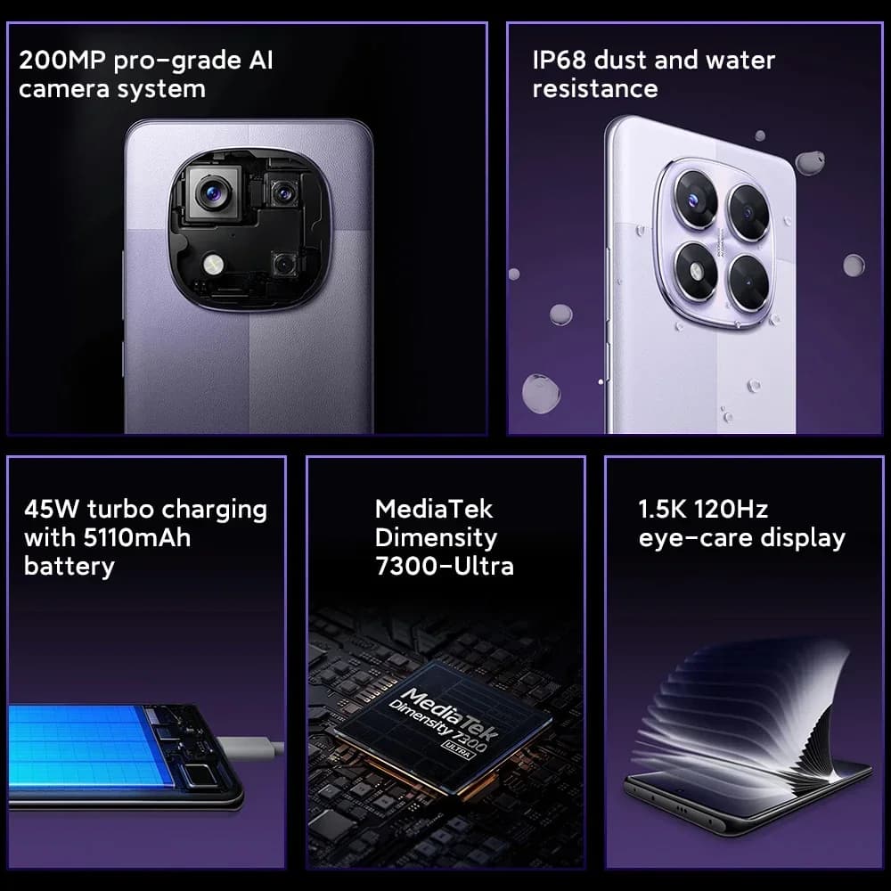 Xiaomi Redmi Note 14 Pro 5G AMOLED - 6