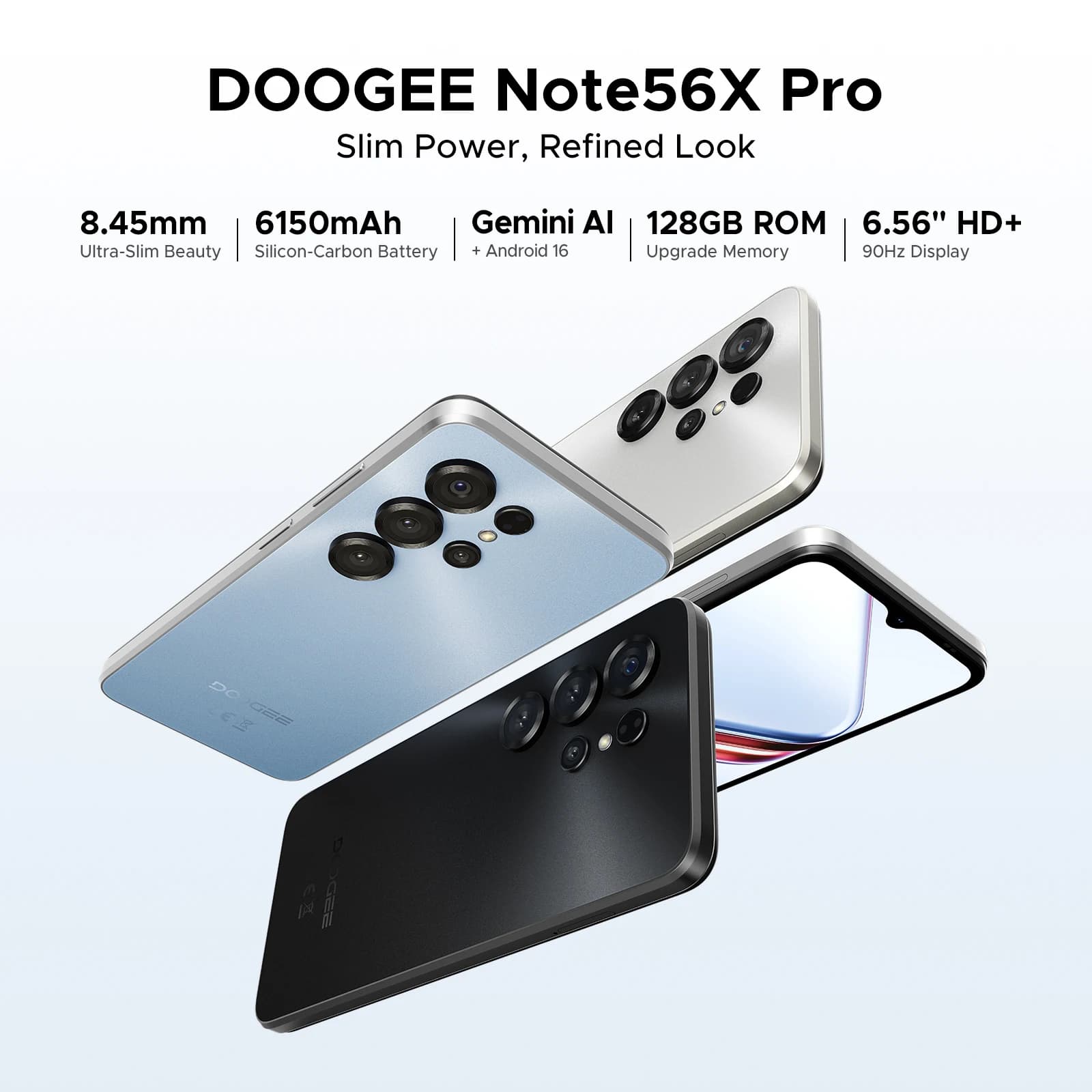 Smartfon Doogee Note 56X Pro 6,56" - 3