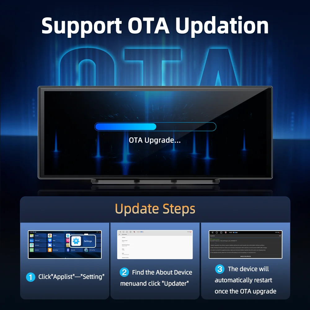 Rejestratory samochodowy Imagebon W70 11,4" - 7