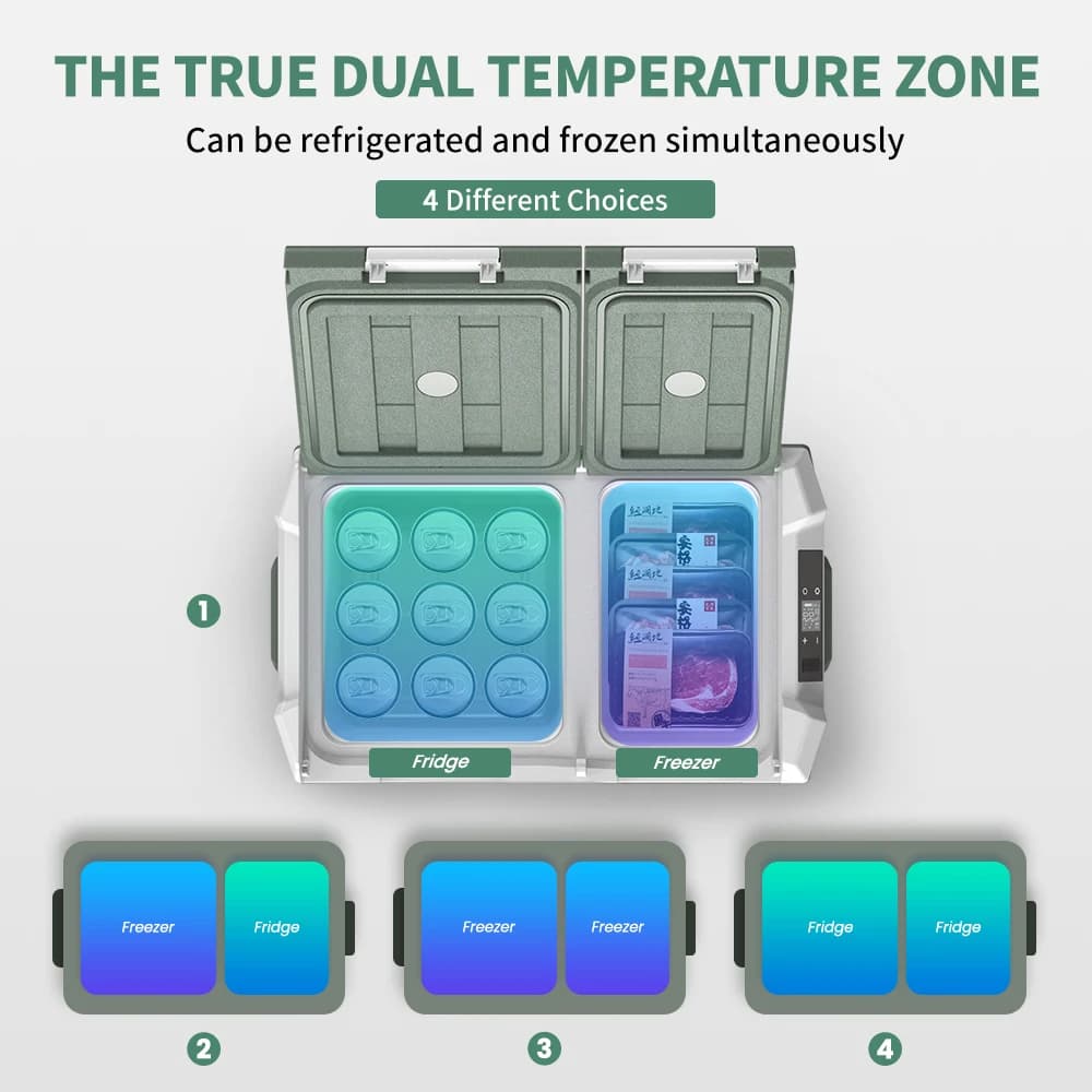 Alpicool lodówka samochodowa 12V/24V/230V - 3