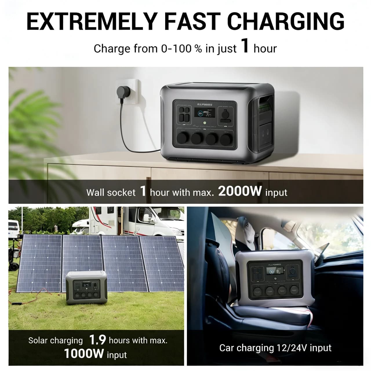 Stacja zasilania ALLPOWERS R2500 1920Wh LiFePO4 - 7