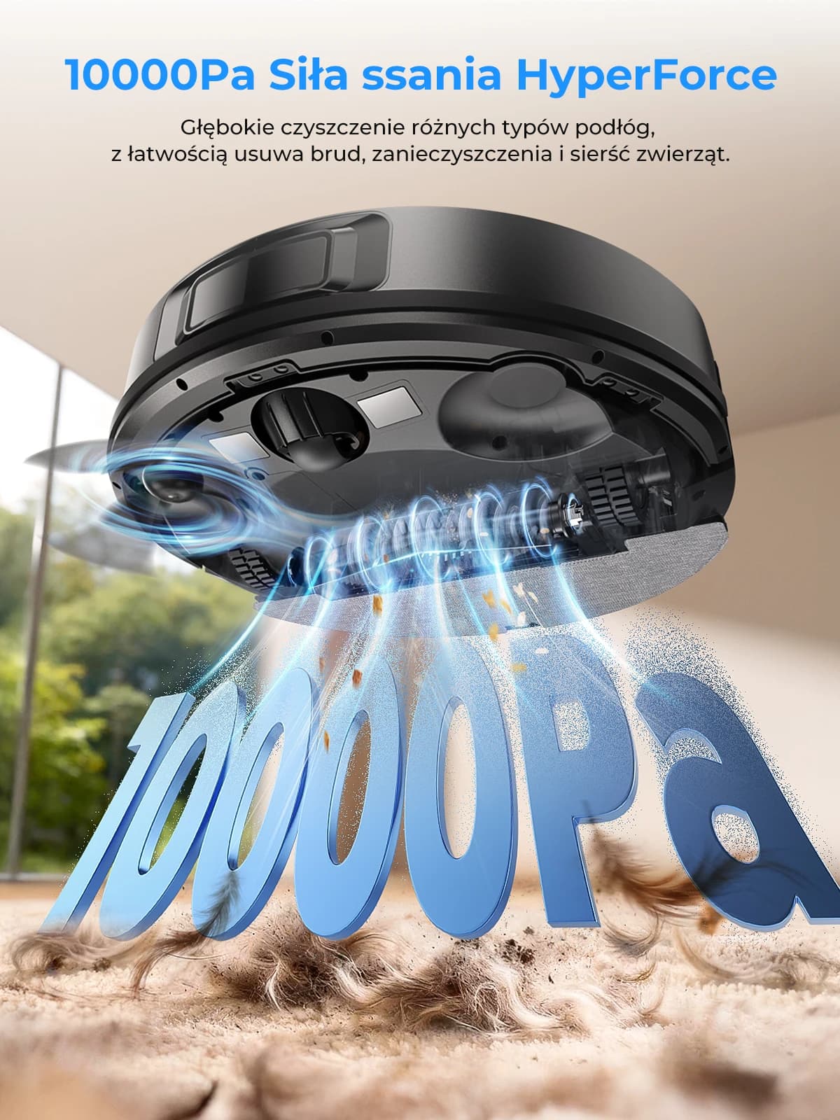 Robot sprzątający Laresar L30 z mopowaniem - 3