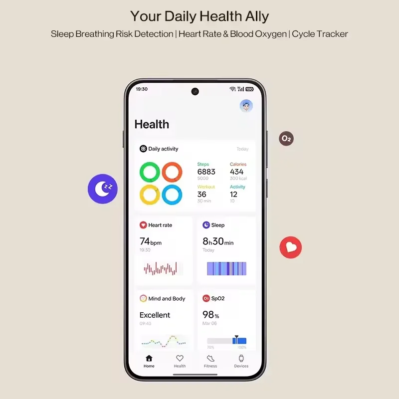 OnePlus Watch 3 43mm Smartwatch AMOLED - 5