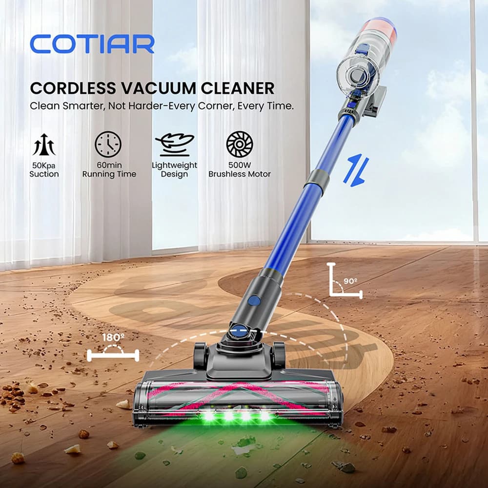 Odkurzacz bezprzewodowy COTIAR R11 500W - 3