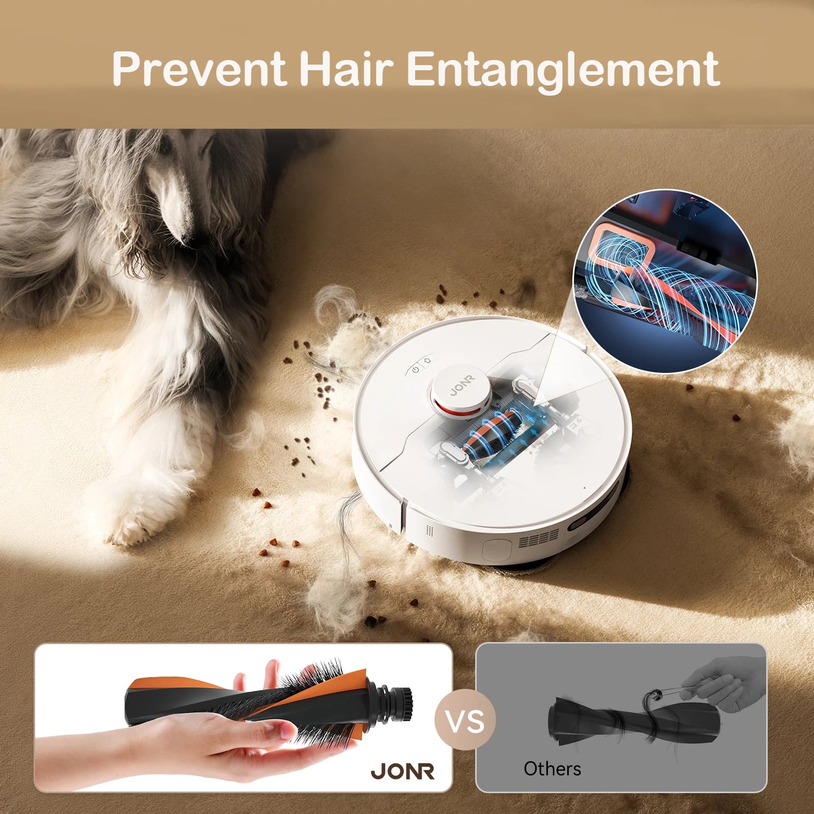 JONR Robot Vacuum P20 Pro - odkurzacz automatyczny - 4