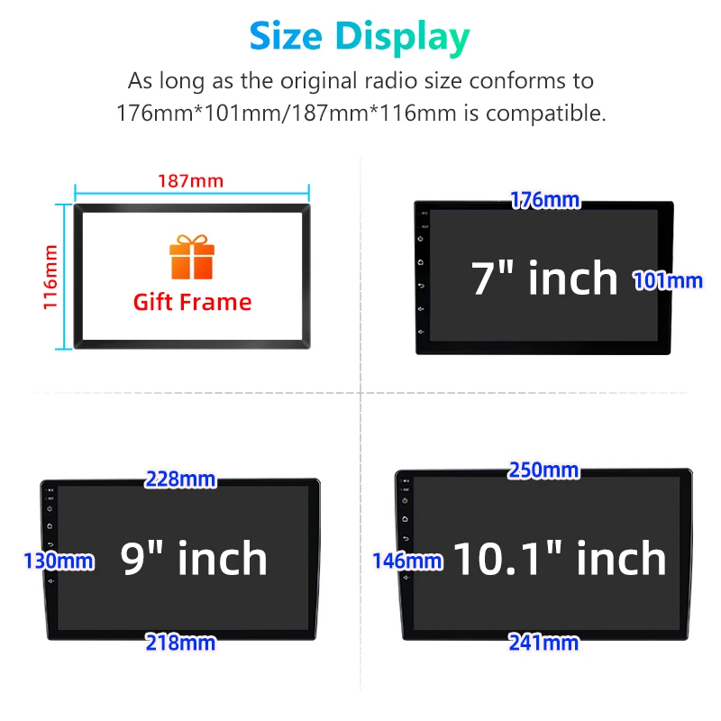 Radio samochodowe 7-10 cali CarPlay Android - 3