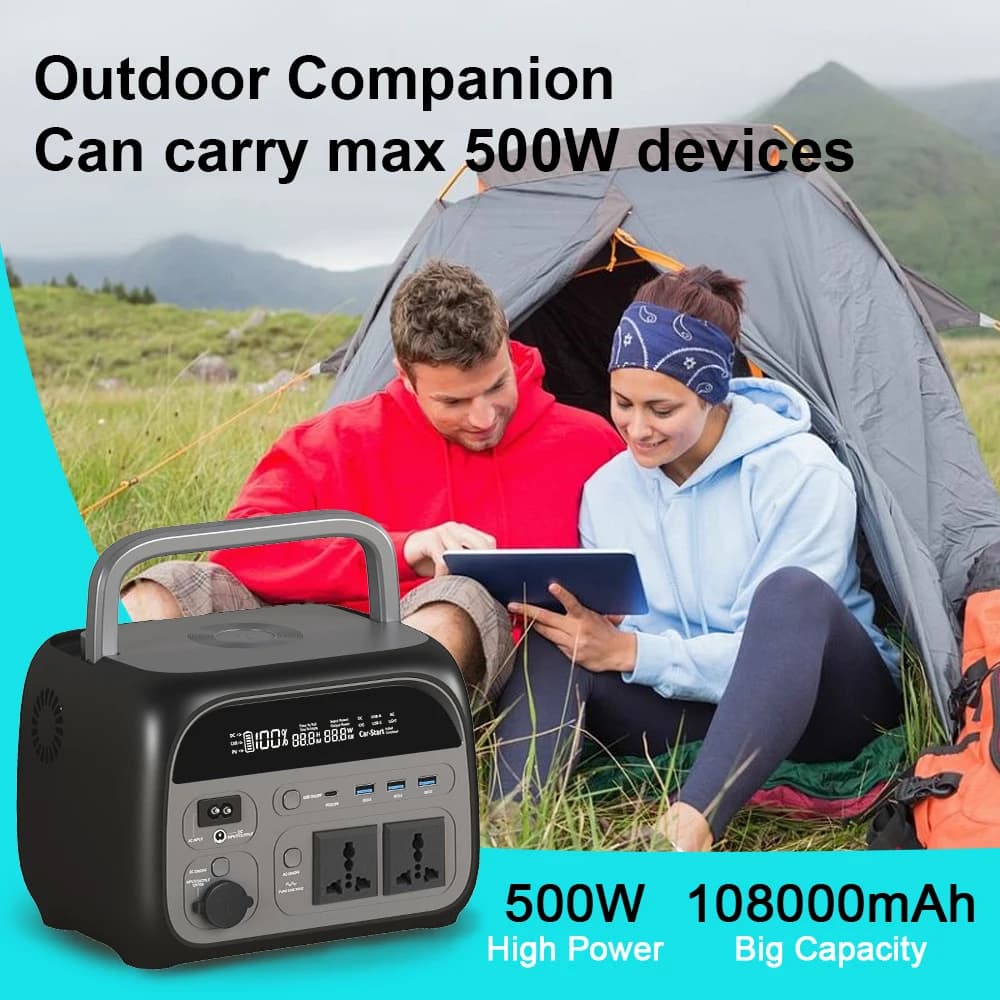 Przenośna elektrownia Ctolity 345Wh 500W LiFePO4 - 4