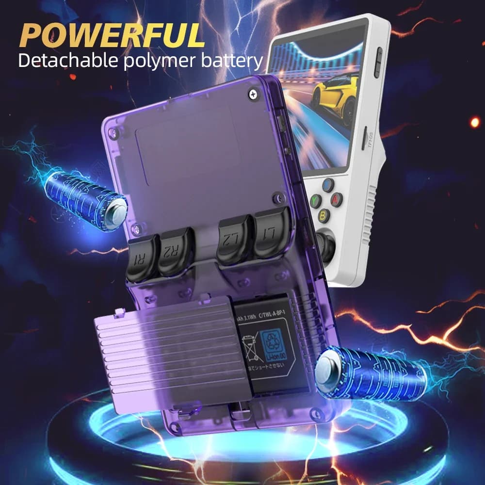 Konsola gier R36S Plus 4" ekran Linux - 6