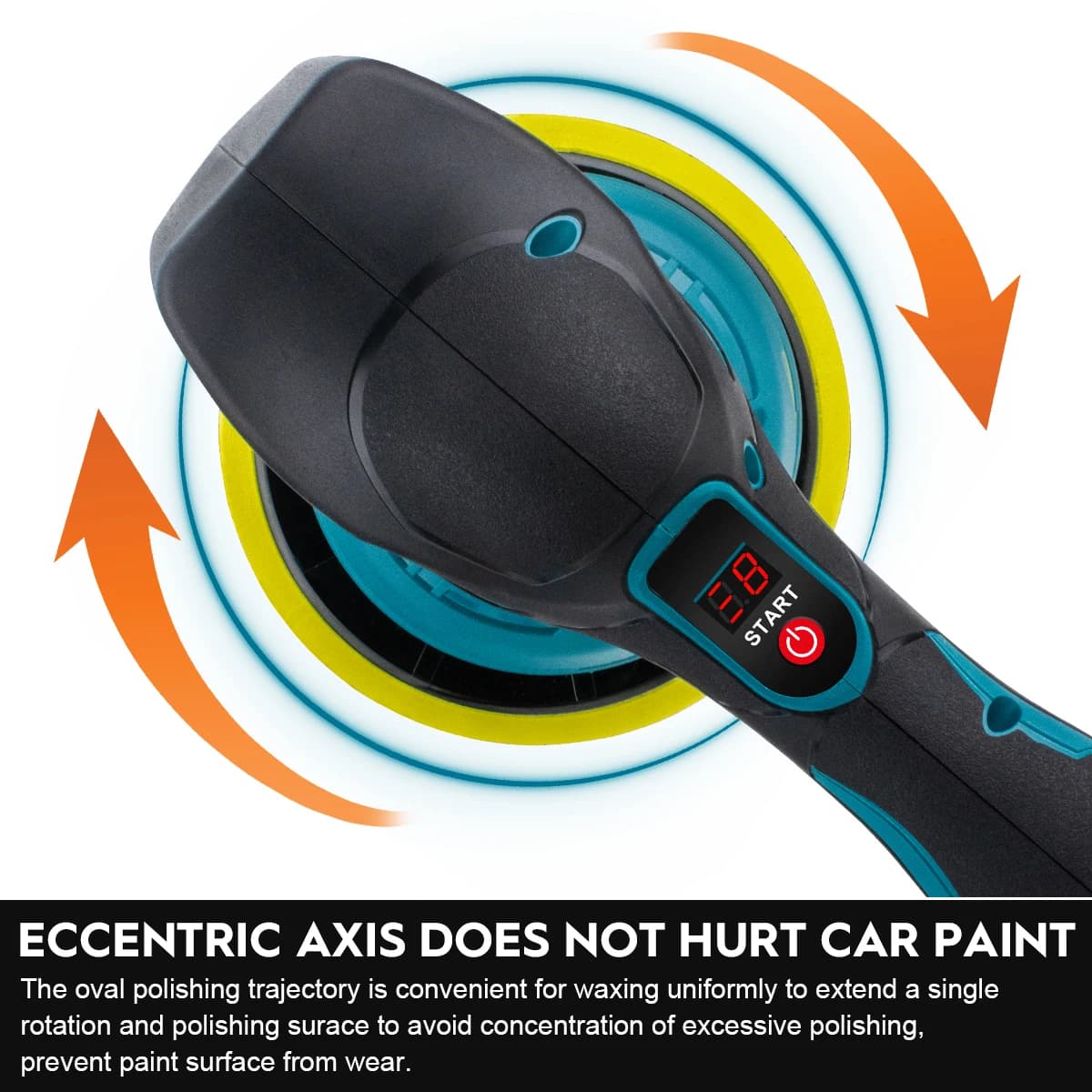 Polerka samochodowa bezprzewodowa 8 biegów - 7