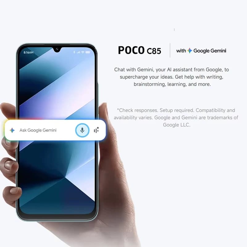 POCO C85 6GB/128GB Smartfon NFC 50MP 6000mAh - 5