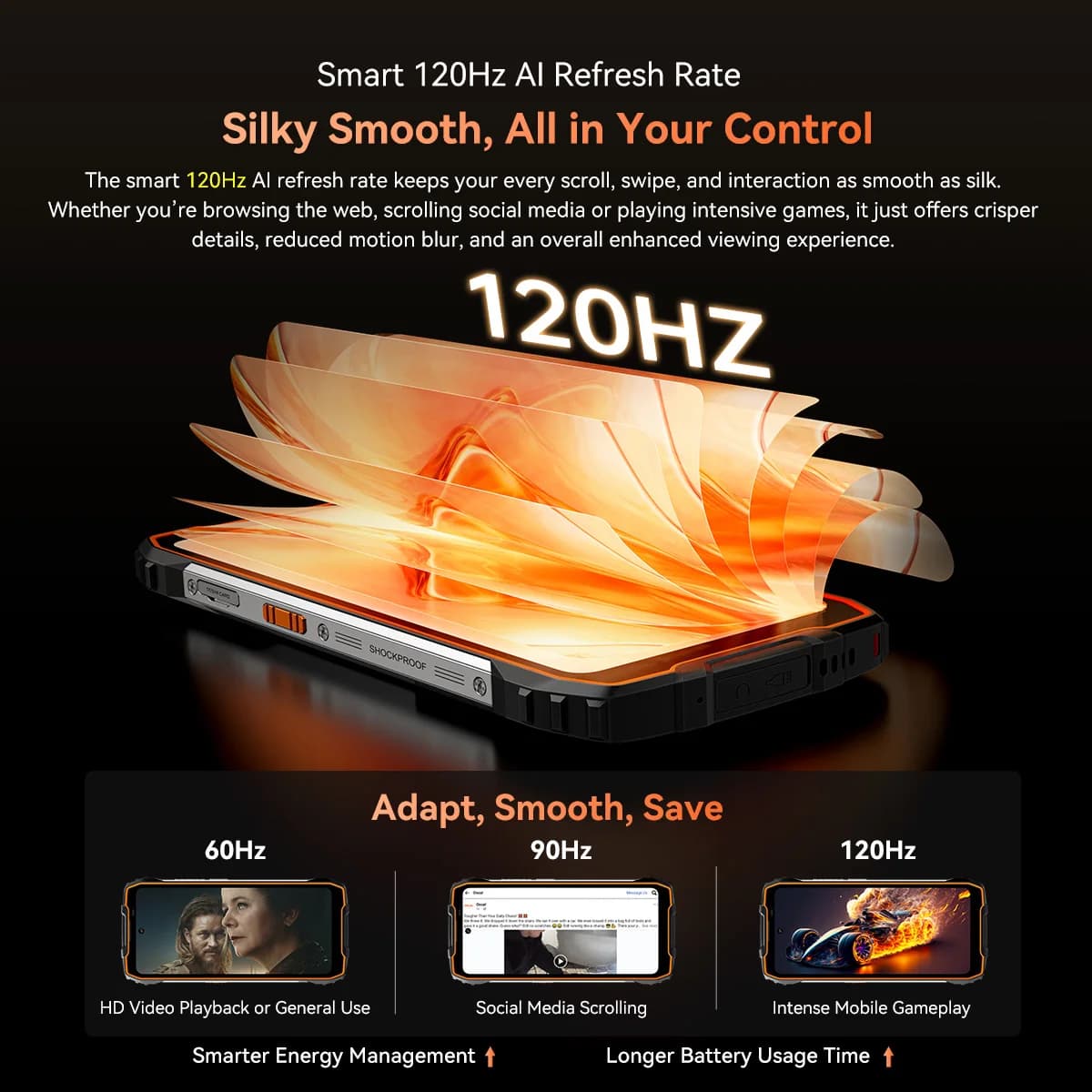 Blackview Oscal Pilot 3 5G smartfon wytrzymały - 6