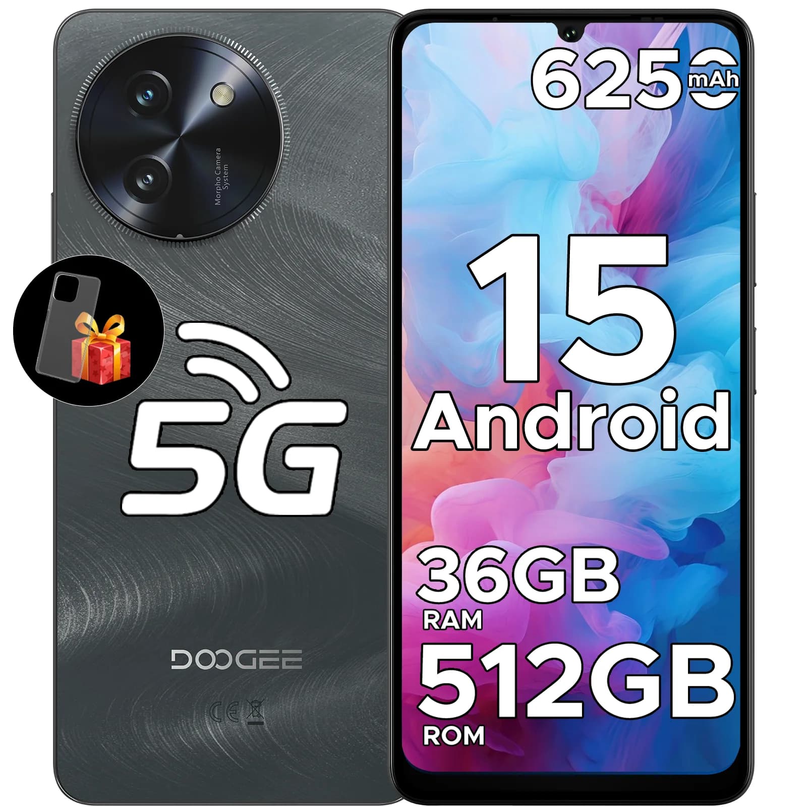DOOGEE Note59 Pro+ 5G 12GB 512GB