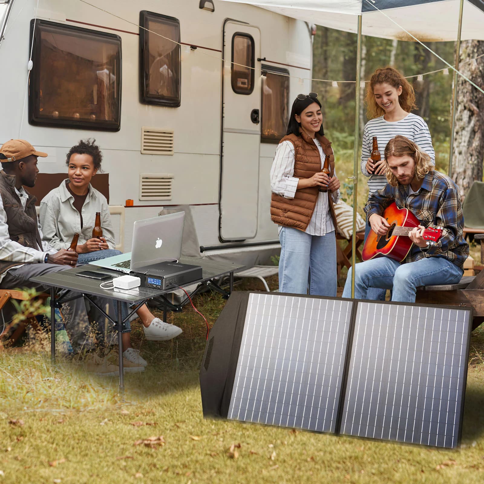 Solarny powerbank 154Wh 41600mAh 200W - 7