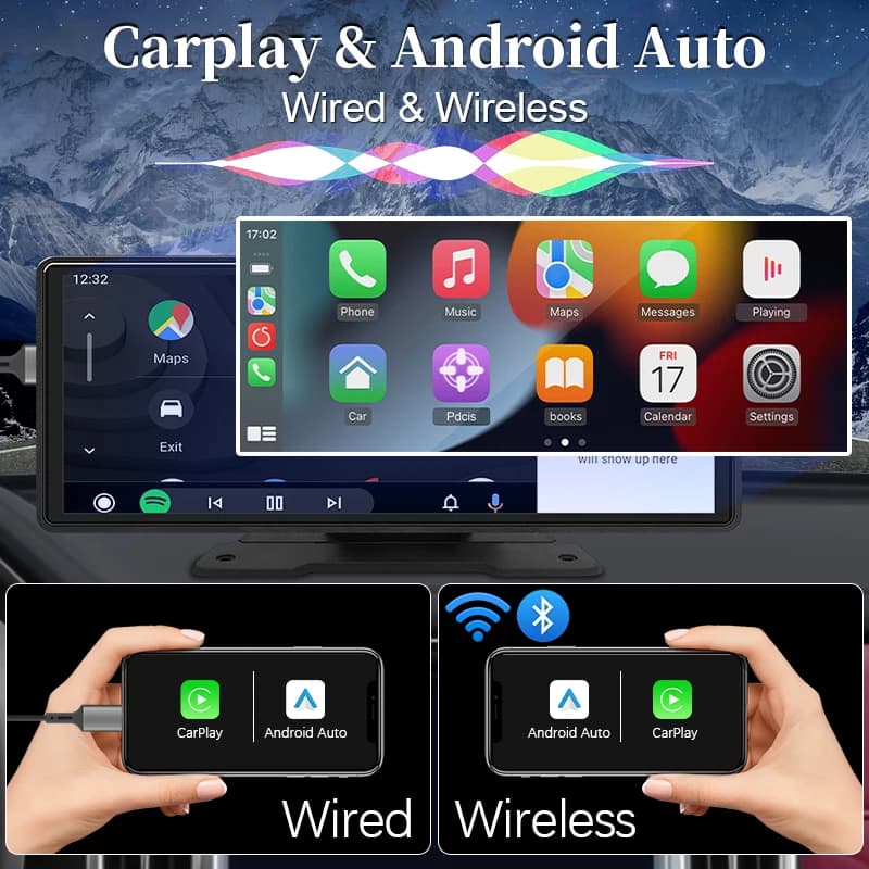 Radio samochodowe 10,26" CarPlay Android Auto - 3