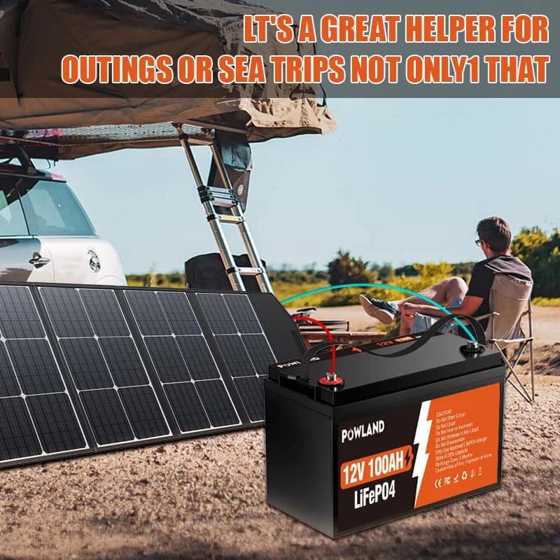 Akumulator LiFePO4 24V 100Ah z BMS 6000+ cykli - 6