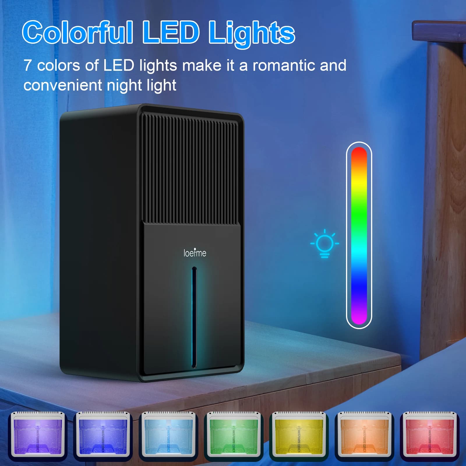 Oczyszczacz powietrza i osuszacz 3L LOEFME - 6