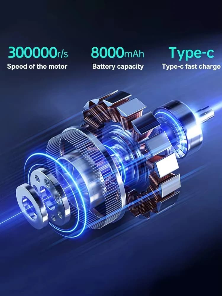 Dmuchawa turbinowa X9 300000 RPM - 5