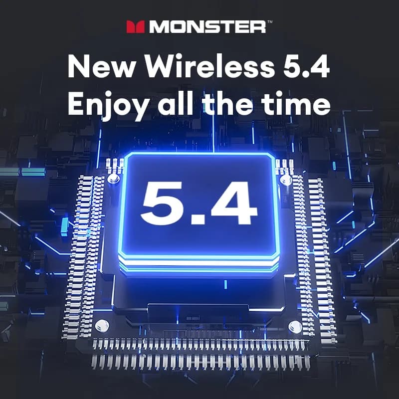 Słuchawki bezprzewodowe Monster MQT52 Bluetooth 5.4 - 6