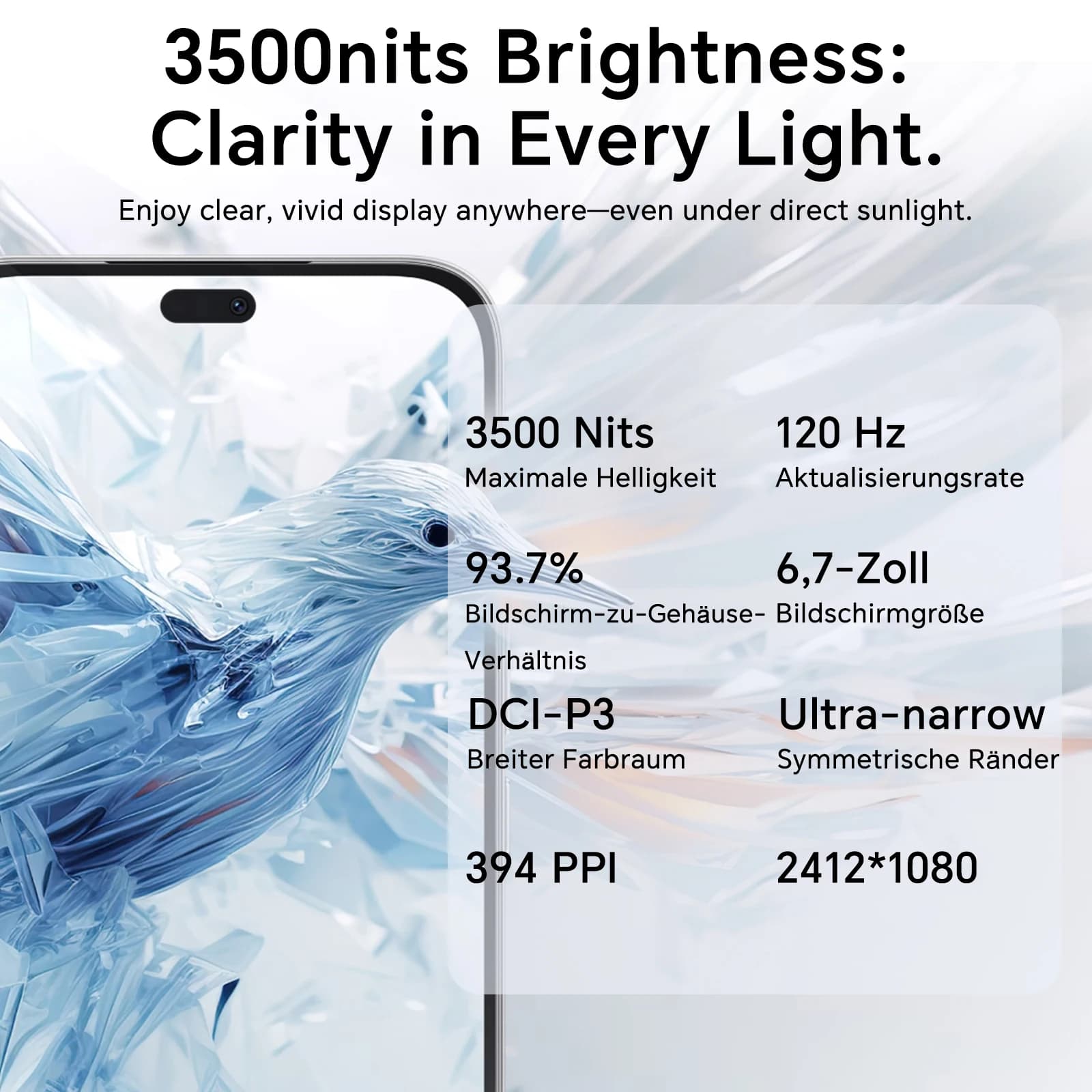 HONOR 400 Lite 5G smartfon 6,7" AMOLED - 4