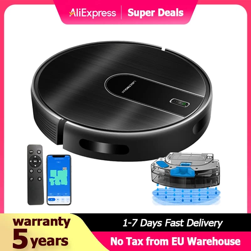 Robot sprzątający LIECTROUX N7S-U z mopowaniem