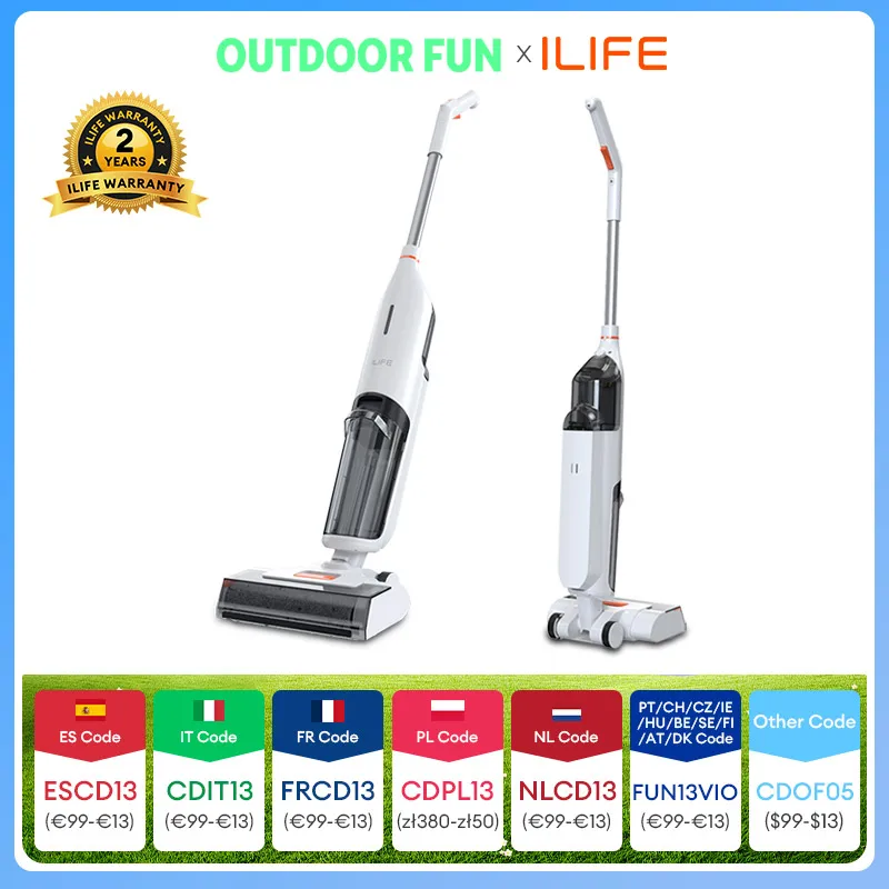 ILIFE W90/W90 Pro – mop bezprzewodowy do czyszczenia