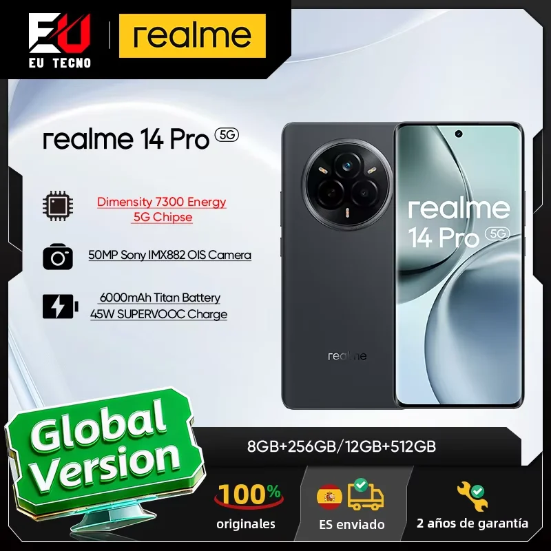 Realme 14 Pro 5G Smartphone Dimensity